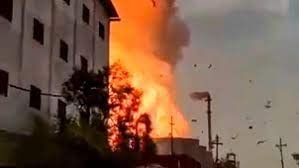MUMBAI : Fire broke out after explosion in Nashik's chemical company, four injured; rescue operation underway