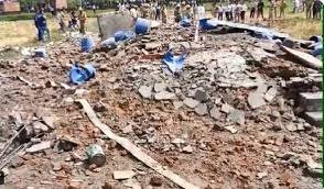 Bulandshahr: House collapsed due to cylinder blast, four people died