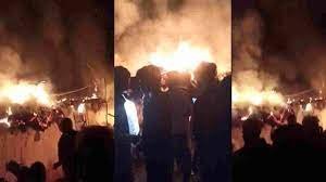 Hardoi: Two children burnt to death due to fire in the hut