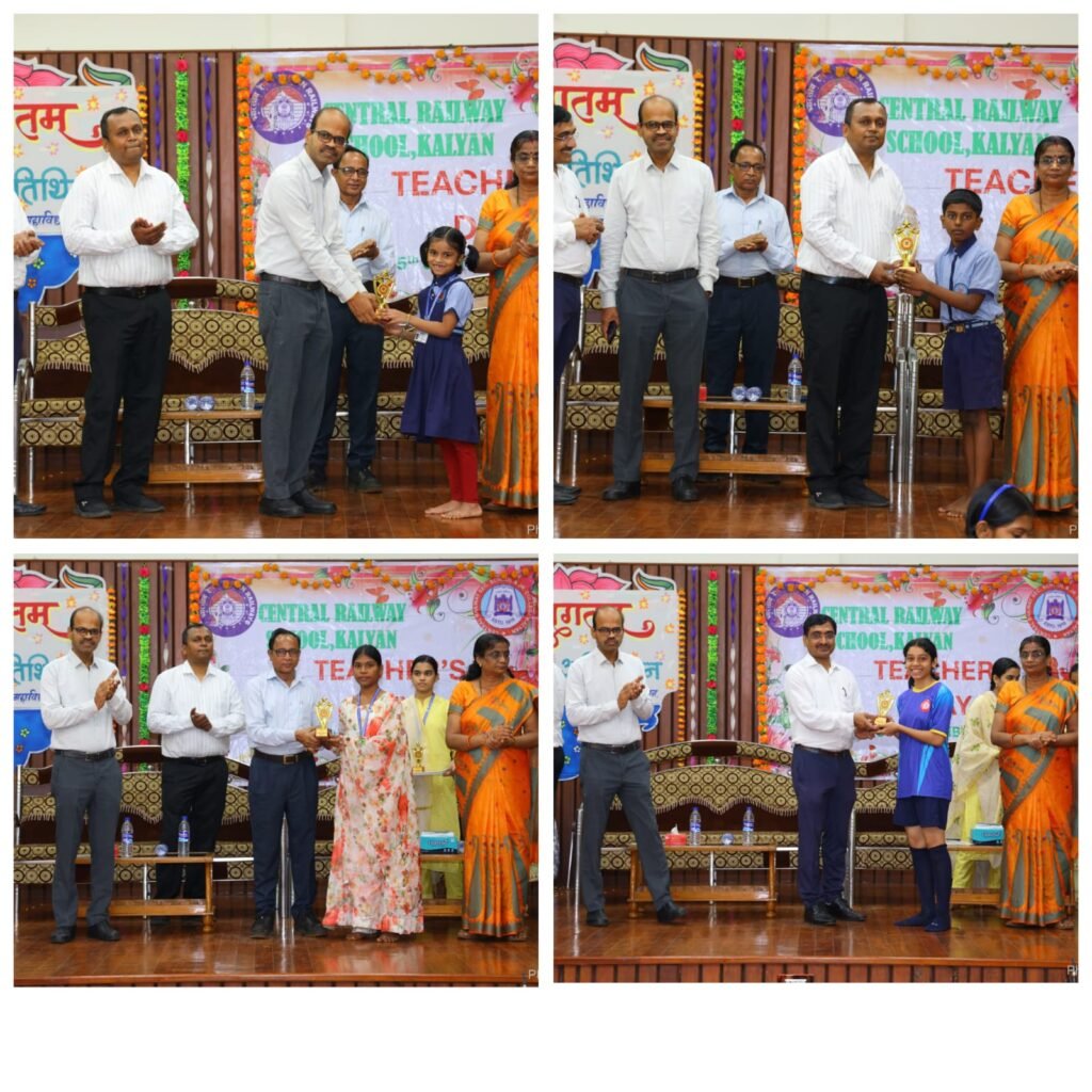 Kalyan: Grand celebration of Teachers' Day at Railway School and Junior College (CBSE), Kalyan