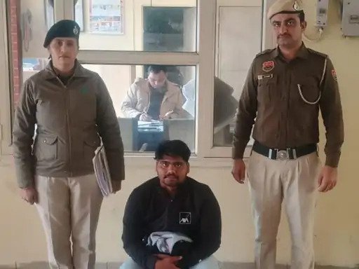 Palwal: Fugitive Accused in Attack on Police Team Arrested in Palwal