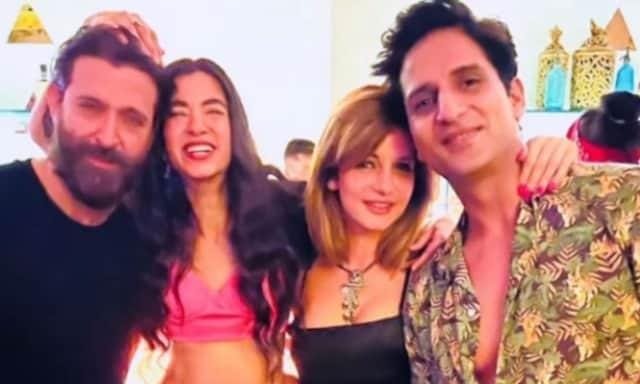 Mumbai: Sussanne Khan Showers Love on Hrithik Roshan and Saba Azad, Shares Special Post