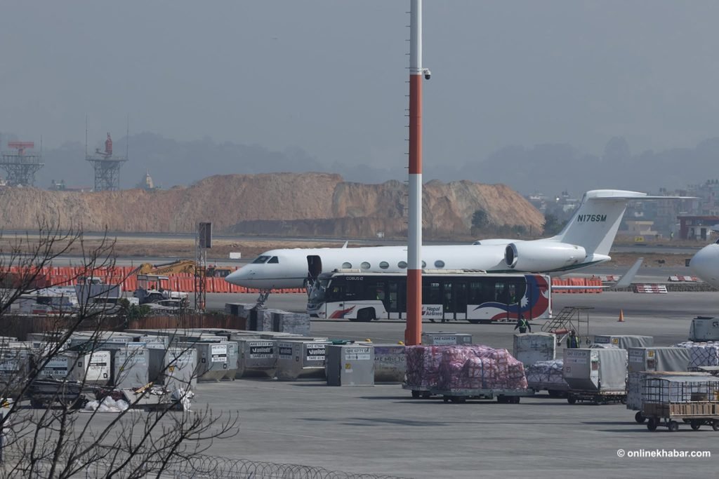 Kathmandu: Special flight carrying 80 Nepali citizens deported from the US arrives in Kathmandu