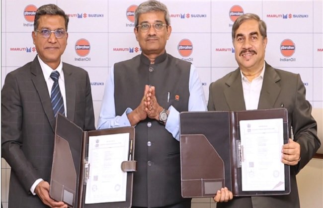 New Delhi: Maruti partners with Indian Oil for vehicle servicing at petrol pumps