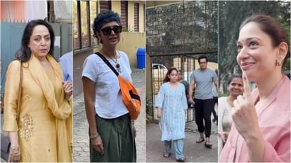 Mumbai: Voting Underway for 29 Municipal Corporations in Maharashtra, Film Stars Turn Out in Large Numbers to Vote