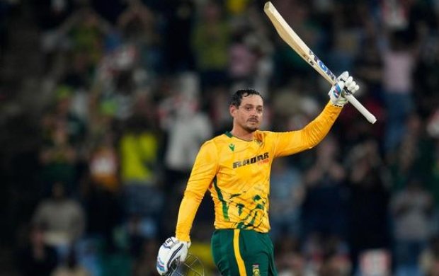 Centurion: De Kock's explosive century leads South Africa to a 7-wicket victory over West Indies in the second T20
