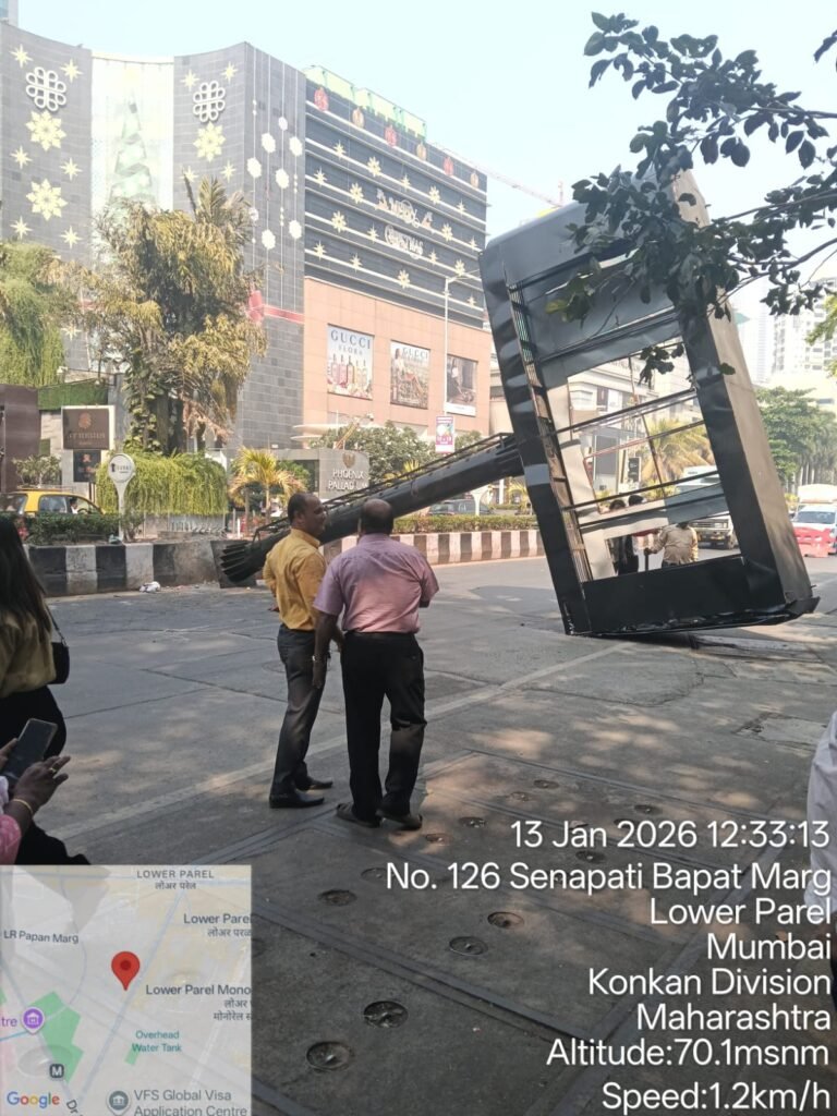 Mumbai: Action taken against unauthorized hoardings in G South ward