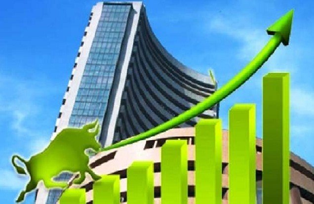 New Delhi: The stock market witnessed strong buying on the first day of the week, with the Sensex and Nifty closing with gains.