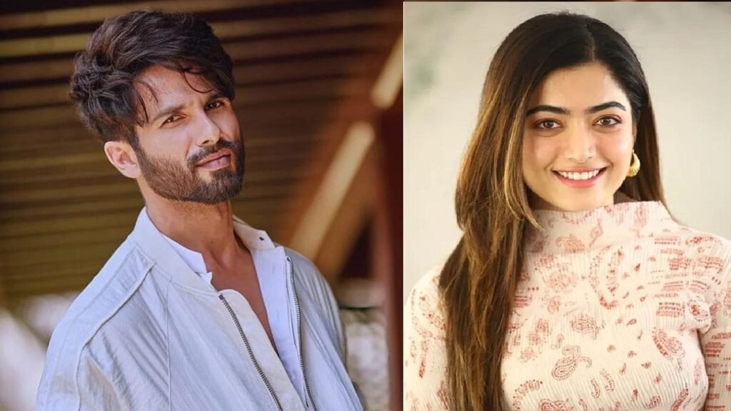 Mumbai: Shahid Kapoor and Rashmika Mandanna to form a fresh pairing in a new film