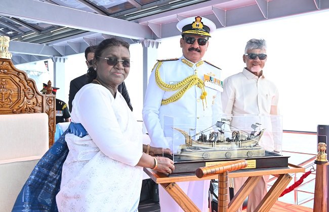 New Delhi: Indian Navy showcases maritime prowess with global partnership in Visakhapatnam