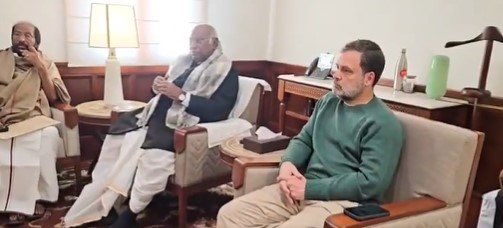 New Delhi: Opposition Meeting Amidst Lok Sabha Uproar