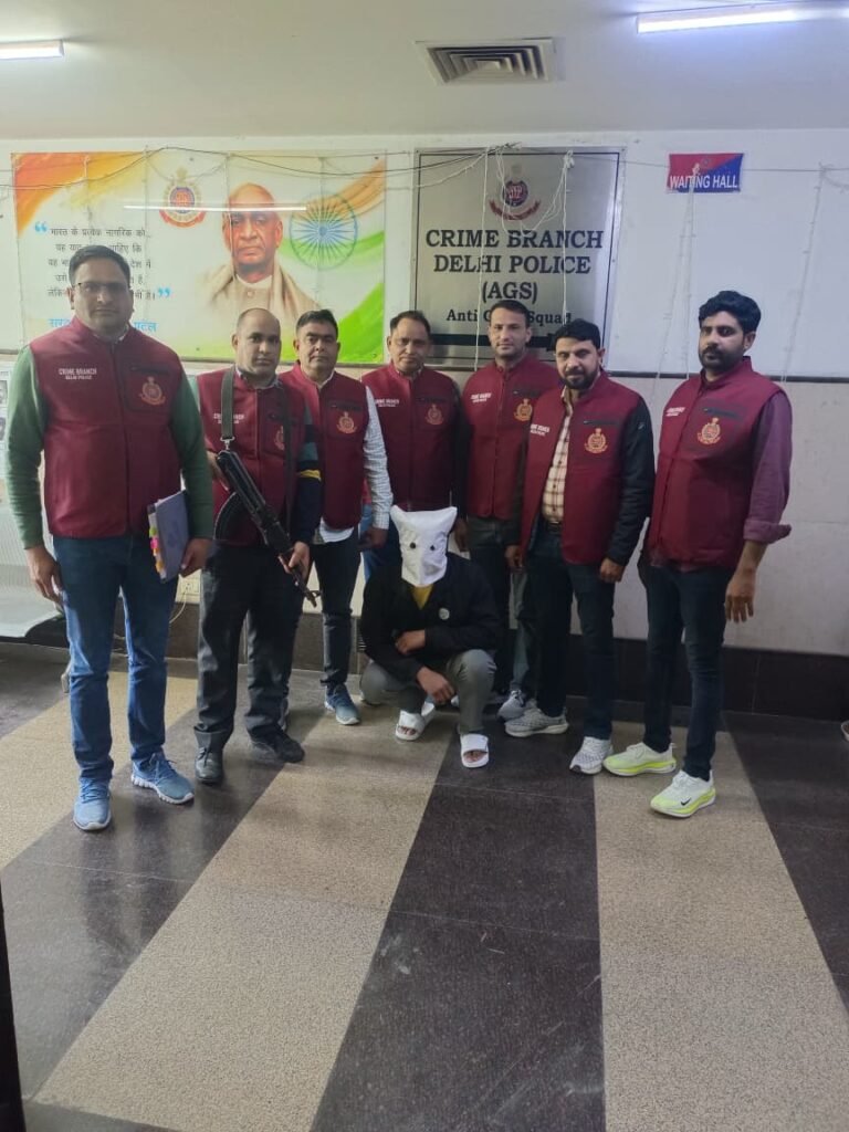 New Delhi: Kuldeep Singh, shooter of the Kaushal Chaudhary gang, arrested