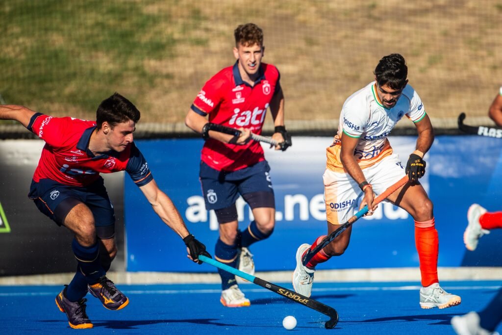 New Delhi: Spain defeated India 2-0 in the Hobart leg of the FIH Men's Pro League.