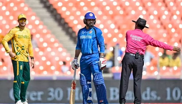 New Delhi: ICC fines Mohammad Nabi for protesting an umpire's decision