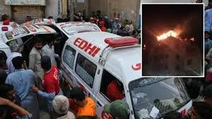 Karachi: Building collapses due to cylinder explosion in Karachi, Pakistan