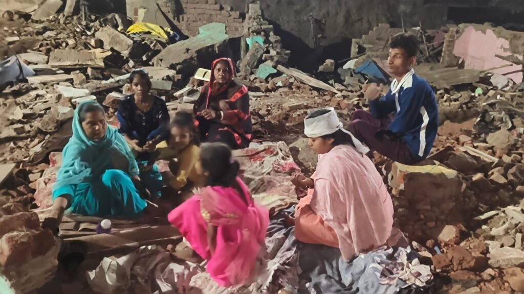 Ulhasnagar: 31 families' homes razed to the ground in the name of Shiva temple beautification