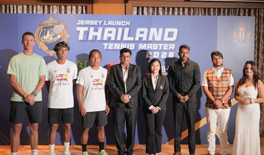 Bangkok: Thailand Tennis Masters to begin in April, official jersey unveiled