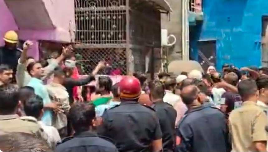 Surat: Fire Erupts in House Following Chemical Blast; 5 Dead