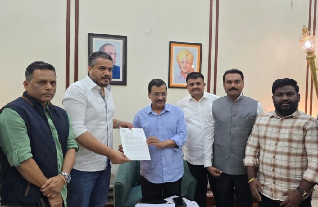 New Delhi: Rohit Pawar meets Kejriwal in Delhi, says plane crash should be investigated impartially