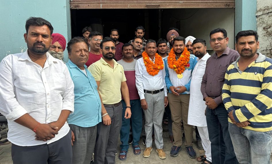 Yamunanagar: Yamunanagar Player Ankit Wins Gold Medal in Thailand