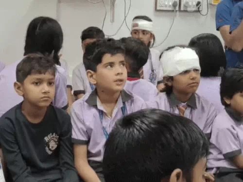 Sikar: One Bus Overturns, 36 Children Injured in Collision Between Two School Buses