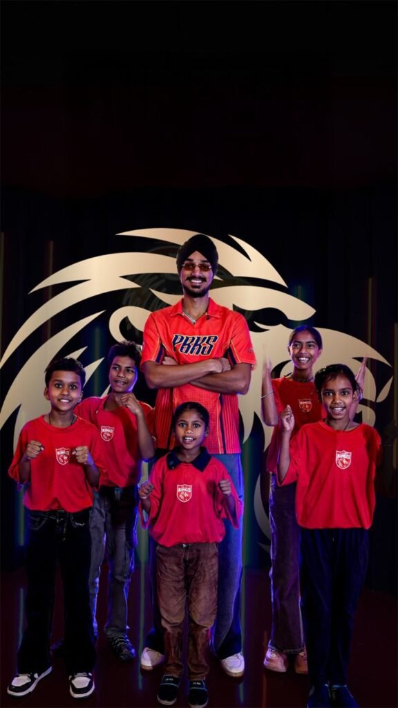 New Chandigarh: Punjab Kings’ Arshdeep Singh Meets Children; Showcases Unique Persona in ‘The Real Kings’
