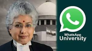 New Delhi: Respect for All Ideas—Except Those from 'WhatsApp University': Supreme Court