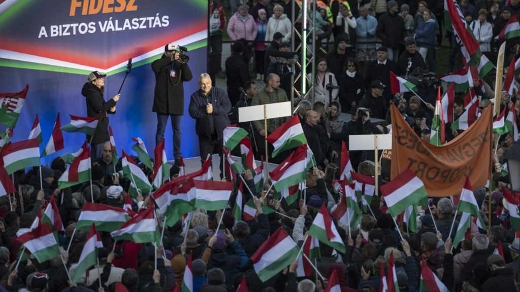 Budapest (Hungary): Voting Underway for Parliamentary Elections in Hungary; Polls Suggest Péter Poses a Tough Challenge to Prime Minister Orbán