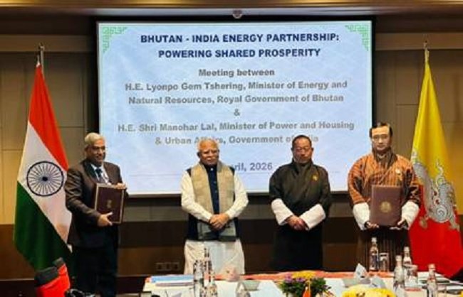 New Delhi: Key Agreement to Boost Bilateral Power Trade Between India and Bhutan