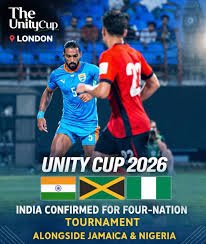 New Delhi: India to Participate in ‘Unity Cup 2026’ in London