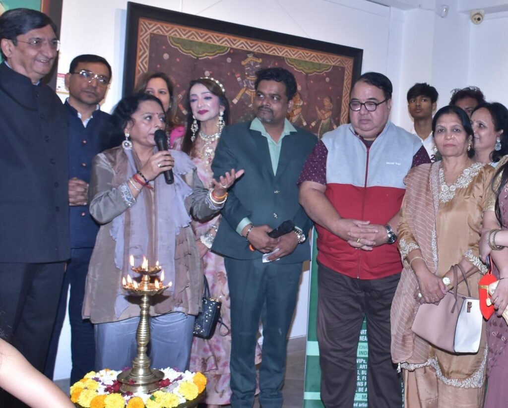 Mumbai: A Confluence of Art, Culture, and Sensibilities: Grand Inauguration of an International Art Exhibition in Mumbai