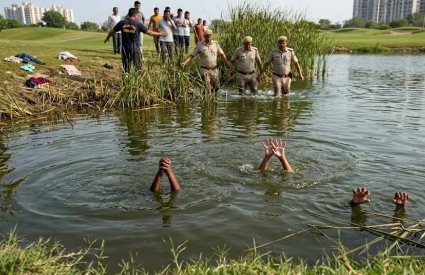 New Delhi: Three Children Die After Drowning in Golf Course Pond in Dwarka, Delhi