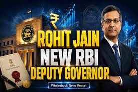 New Delhi: Rohit Jain Appointed as RBI Deputy Governor