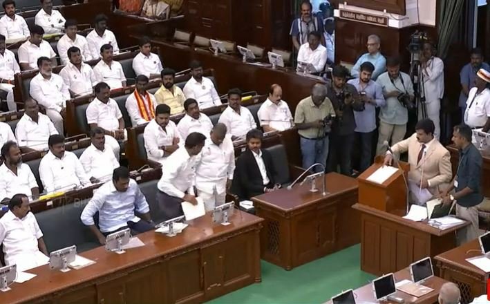 Chennai: First Session of the 17th Tamil Nadu Legislative Assembly Begins
