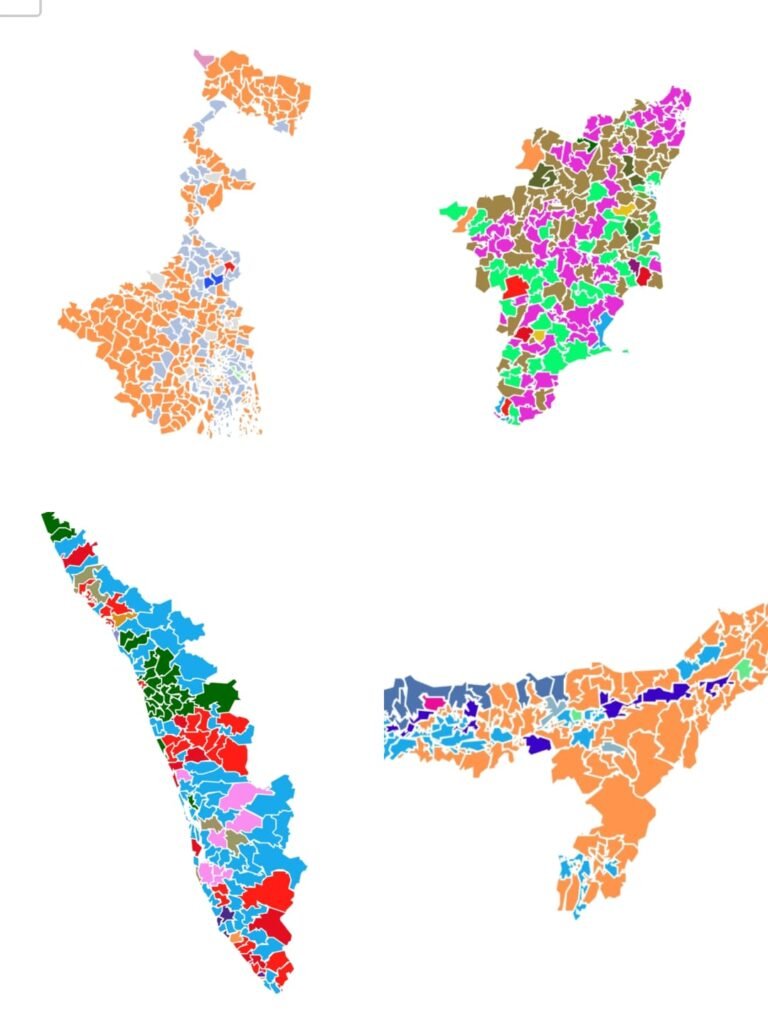 New Delhi: The Lotus Blooms in West Bengal; Vijay's Chariot of Victory in Tamil Nadu