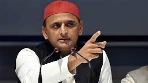 Lucknow: Ministers Seated in the 'Spectators' Gallery': Akhilesh Yadav