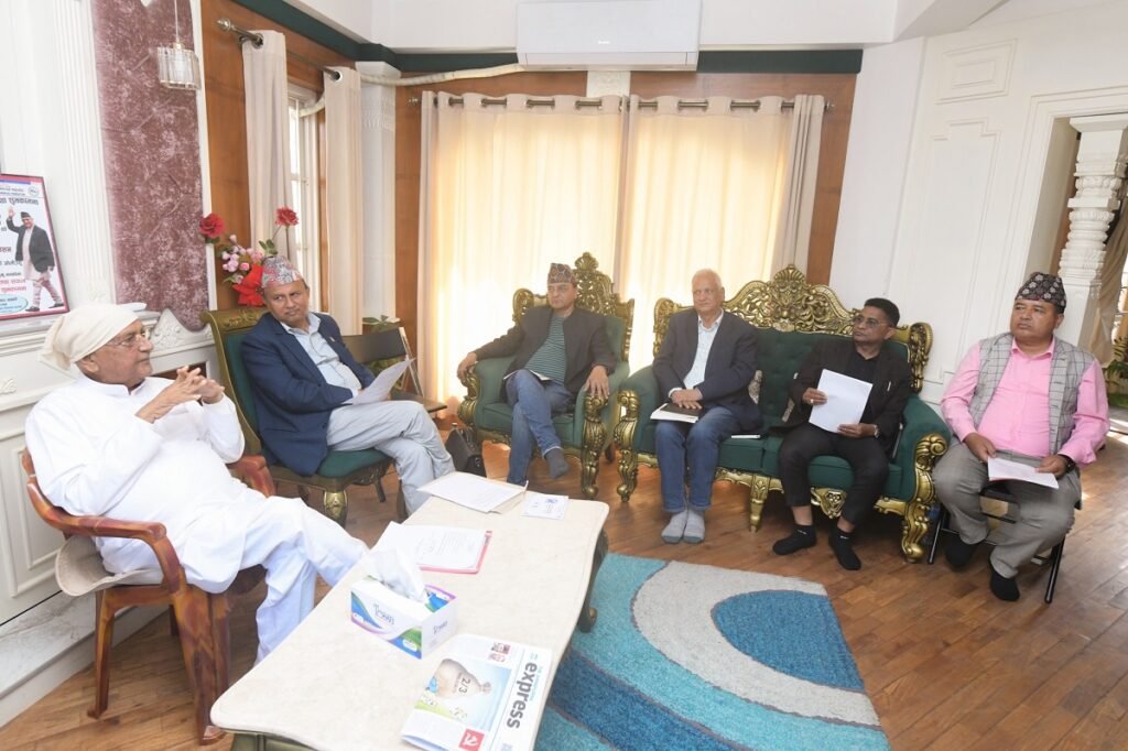 Nepal: UML Party Office-Bearers Demand Resignation of Chairman K.P. Sharma Oli