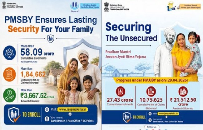 New Delhi: PMSBY, PMJJBY, and APY Complete 11 Years of Providing Social Security Cover to Citizens
