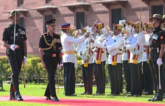 New Delhi: The Country's Third CDS, General NS Raja Subramani, Assumes Charge