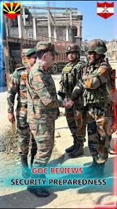 Leimakhong: Army Reviews Security Situation in Manipur