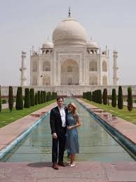 
Agra: Tiffany Trump Gazes Upon the Taj Mahal, Declares—
"This Heritage Site is Magnificent"