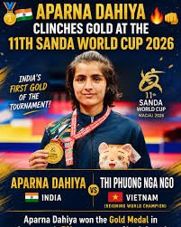 Macau: Shivani Wins Gold, Kushal Wins Silver