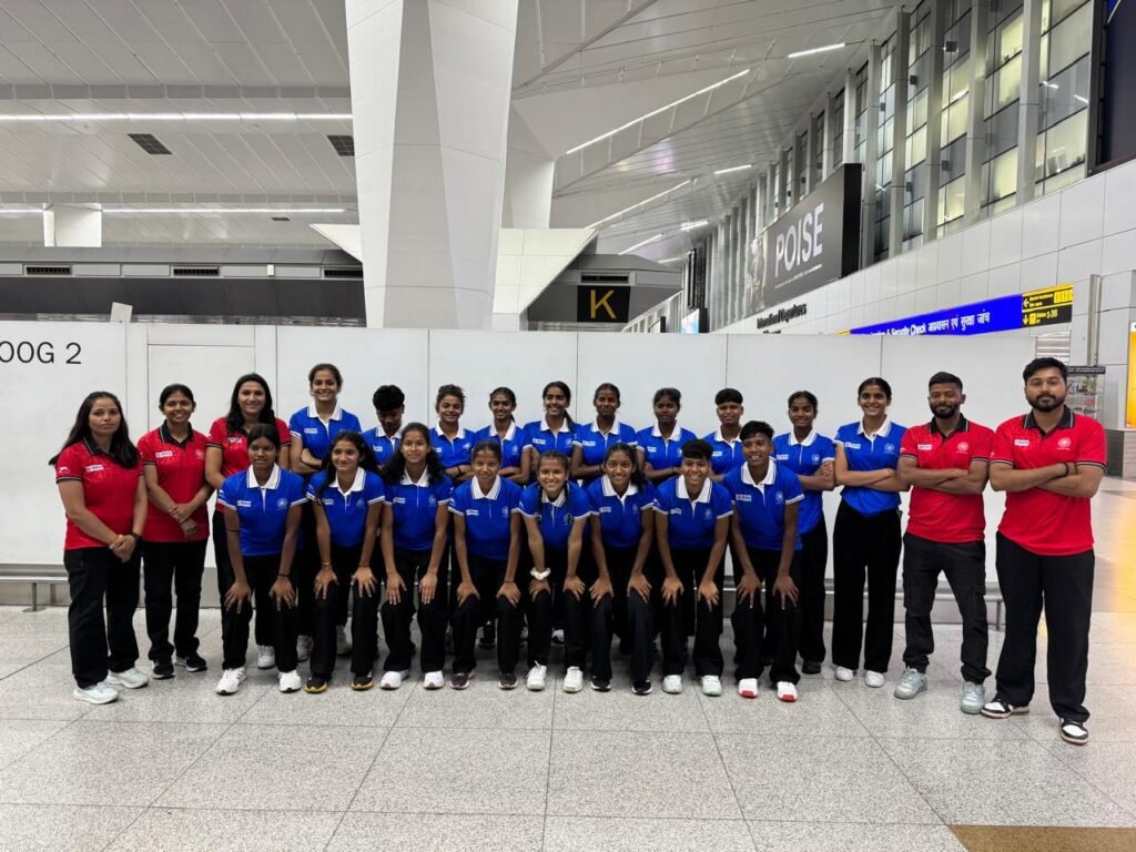 New Delhi: Indian Men's and Women's Hockey Teams Depart for Japan for Under-18 Asia Cup