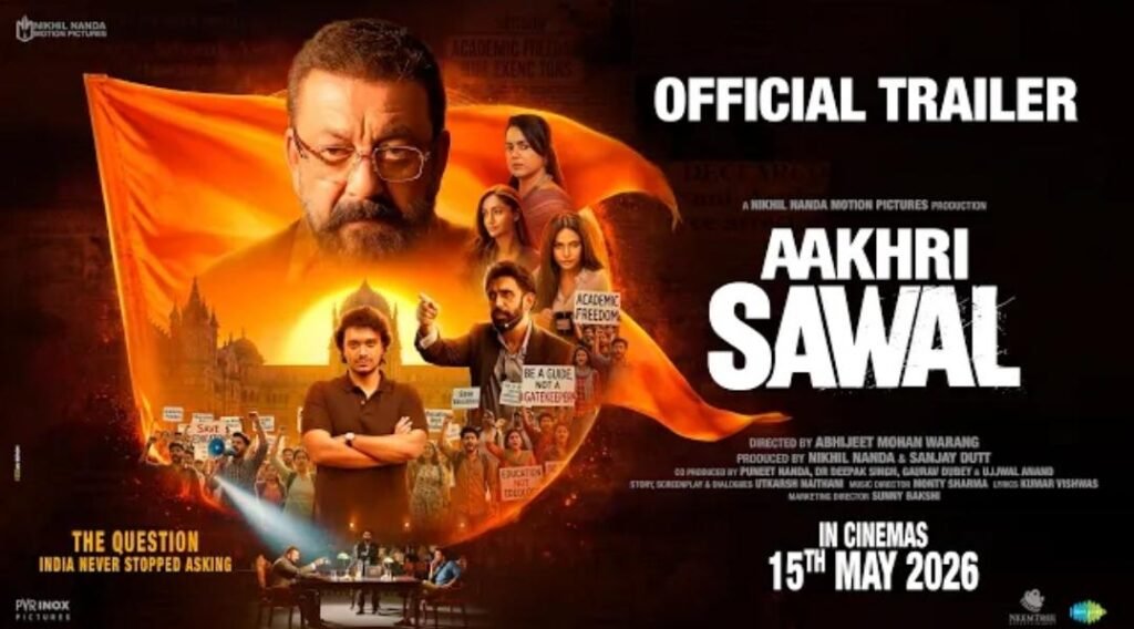 Mumbai: Trailer Released for Sanjay Dutt's Film 'Aakhri Sawaal'; Hits Theaters on May 15