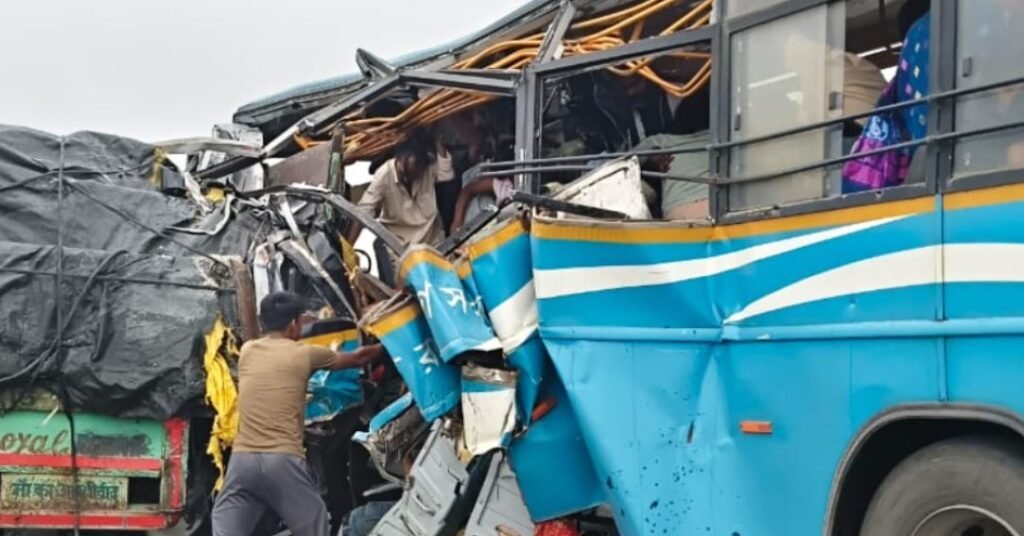 Jalpaiguri: Update – Four dead, over 39 injured in bus-trailer collision