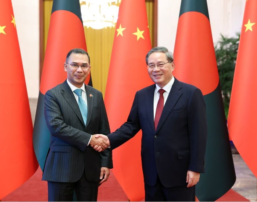 Beijing: Li Qiang and Tarique Rahman Agree to Further Strengthen China-Bangladesh Relations