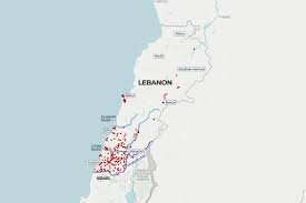 
Tel Aviv: Israel refuses to withdraw troops from Lebanon, releases new map