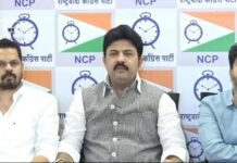 Mumbai : भाजपा युवा मोर्चा के दक्षिण मुंबई अध्यक्ष अर्जुन मेघे राष्ट्रवादी कांग्रेस में शामिल