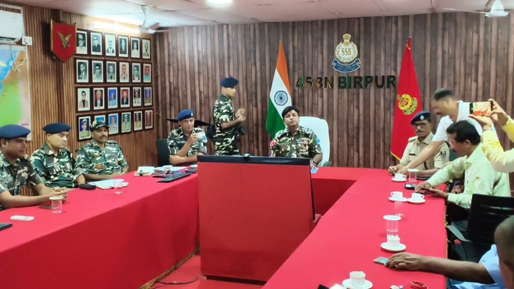 Supaul: Major SSB operation at India-Nepal border; 1,733 kg of cannabis seized