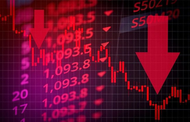 New Delhi/Mumbai: Five-day stock market rally halts; Sensex drops 607 points